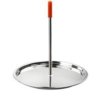 BBQ Vertical Skewer Kebab Stand - Stainless Steel Barbecue Spit Grill, Chicken Rack Roaster for Steak, Fish, Turkey - Grilling Rack Meat Spit