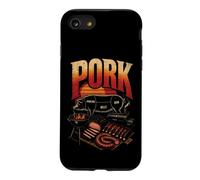 BBQ Vintage Pig Butcher Cut Diagram Pork Gift Case for iPhone SE (2020) / 7/8