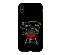 BBQ Vintage Pig Butcher Cut Diagram Pork Gift Case for iPhone XS Max