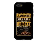 BBQ Warning May Talk About Brisket For Hours Funny Case for iPhone SE (2020) / 7/8