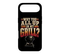 BBQ Why You All Up In My Grill Funny Grilling Gift Case for iPhone Air