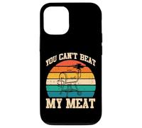 Bbq You Cant Beat My Meat Barbecue Grill Humor Men Women Case for iPhone 12/12 Pro