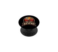 BBQ You Can't Beat My Meat Funny Grilling Gift PopSockets Adhesive PopGrip