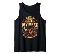 BBQ You Can't Beat My Meat Funny Grilling Gift Tank Top