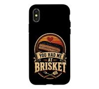 BBQ You Had Me At Brisket Smoked Barbecue Gift Case for iPhone X/XS