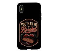 BBQ You Had Me At Brisket Smoked Barbecue Gift Case for iPhone X/XS
