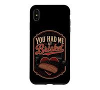 BBQ You Had Me At Brisket Smoked Barbecue Gift Case for iPhone XS Max