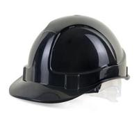 BBrand Economy Vented Safety Helmet Black - BBEVSHBL