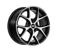 BBS SR Alloy Wheel 18x8 ET36 5x115 Volcano-Grey Diamond Cut 70.2mm CB