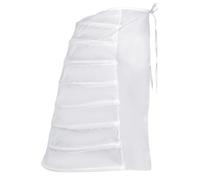 BBSET Victorian Double Pannier Hoop Skirt -Marie Antoinetteite Costume Cage Pannier-Petticoat Skirt Crinoline, Back Long Victorian Bustle Hoop, One Size