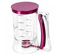 BBSTARZ Batter Separator Cupcakes Pancakes Cookie Cake Waffles Batter Dispenser Cookie Separator Batter Cream Speratator Cup Measuring Baking Tools,Pancake Batter Dispenser (Purple)