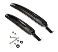 BBTISG 1 Pair Folding Bike Rear Front Mudguard, Detachable Universal Adjustable Length Mud Guard Suitable for Folding Bikes of Various Sizes (16-20 Inch)