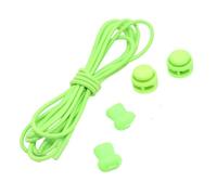 BBTISG 1 Pair No Tie Shoe Laces for Trainers, Adjustable And Sturdy Elastic Shoelaces for Adults, Kids, Children, Runners Marathon Sports Shoes (Green)