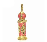 BBTISG 12ml Perfume Container, Perfume Bottles Empty Bottle Dubai Middle East Mini Vintage Essential Oil Glass Bottles Empty Essential Oils (Red)