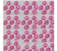 BBTISG 150 Pcs Acrylic Plastic Clear Stones, Decorative Ice Diamonds Acrylic Stones Plastic Clear Stones Ice Stones for Wedding, Party, Vase Filler, Birthday (Pink)