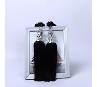 BBTISG 2 Pcs Curtain Tiebacks, Curtain Holdbacks Rope Tie Backs Tassel Curtains Rope Bohemian Handmade Tassel Holdbacks for Home Bedroom Window Decoration (Green)