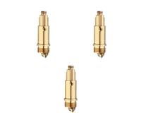 BBTISG 3 Pcs Click Clack Basin Waste, Replacement Bathroom Basin Sink Pop Up Clip Universal Fit for Standard Basins Easy Pop Up Click Clack Plug Bolt Spring (Style 5)