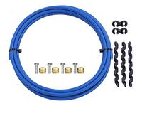 BBTISG Bike Brake Tube, 3 Meters Brake Hose Hydraulic Disc Brake Hose Repair Kit Braking Hose with Insert Connecting Screws for MTB/Road Bike (BH90T, Blue)