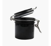 BBTISG Eyelash Extension Glue Jar, 200ml Storage Tank Lash Glue Holder Jar Storage Tank for False Eyelash Extension, Makeup, Handcraf (Black)