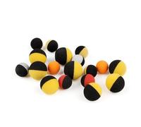 BBTISG Foam Ball Bait, EVA Foam Fishing Ball Baits Carp Fishing EVA Bait Floating Ball Foam Ball Rig Feeder for Super Buoyant Carp Hook Bait (10 Pcs, 10mm)