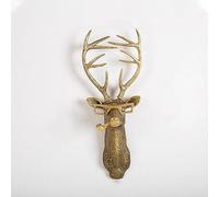 BBTISG Sculptures Geometric Deer Head Wall Decor, 3D Stag Deer Head Wall Wall Mounted Stag Head for Gallery, Bedroom, Living Room
