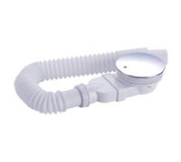 BBTISG Shower Bathroom Tray Drain Waste, 90mm Slimline White Shower Tray High Flow Trap