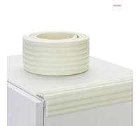 BBTISG Silicone Edge Protector Strip, 2M Edge Corner Guard for Baby Kids Furniture and Tables Child Baby Proof Bumpers Baby Safety Bumper Guard (White)