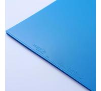 BBTISG Table Tennis Rubber Sheet, Thick: 2.1mm Professional ITTF Approved Sticky Ping Pong Racket Rubber Arc Attack for Training Competition (Blue)