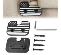 BBTO 2 Pcs Sun Visor Repair Kit Compatible with RAM 1500 2019-2026, Includes 2 Aluminum Sun Visor Clips Replacement to Repair Sagging Sunlight Visors