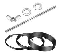 BBTO 4 Pieces Air Cleaner Riser 5 Inch Stainless Steel Air Cleaner Stud Kit Air Cleaner Mounting Bolt Tool Air Cleaner for Carburetor