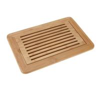 Bamboo Wooden Cutting Board With Crumb Catcher Bread Slicing Tray Cake Chopping