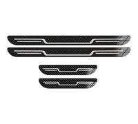 BBTUA 4 PCS Car Door Sill Protector for Mini coopers R56 R50 R51 R52 R53 R52 R55 R57 r58 r59 R60, Stainless Steel Car Door Sill Protector Decoration Accessory,B
