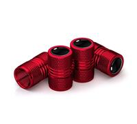 BBTUA 4 Pcs Tyre Valve Caps for Mercedes Benz GLE W166 GLE 300d 320 400 350d 450 4MATIC 2015-2019, Car Tire Valve Stem Caps Leak-Proof Dust Caps for Car Tyres Stem Covers,Red