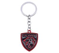BBTUA Car Keyring for Peugeot 2008 II Active/2008 GT/2008 Active Business 2019-2024, Car Keychain Replacement Key Fob Accessories Key Ring for Men Women Family Present,F