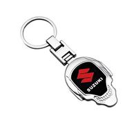 BBTUA Car Keyring for Suzuki Vitara IV 2020-2023, Car Keychain Replacement Key Fob Accessories Key Ring for Men Women Family Present,B