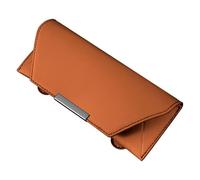 BBTUA Car Sunglasses Holder for VW Caddy SB 2020-2024, Non-Slip Glasses Clip Sunglasses Holder and Ticket Card Clip for Most Car Glasses,Orange