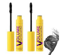 BBubble Mascara, Colossal BBubble Mascara Waterproof, Volume and Length Formula for Bold, Well-Defined Lashes and Enhances The Natural Look (2pcs)