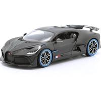 1:18 BURAGO Bugatti Divo 2018 50Th Ann.Bburago Matt Black BU11101-CARB Model
