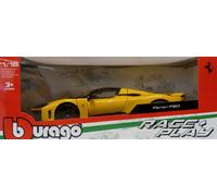 Bburago 1/18 Scale - Ferrari F80 (2025) Yellow