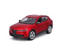 Bburago 1:24 Alfa Romeo Tonale Red | Official Licensed Compact SUV Model with Opening Doors and Bonnet