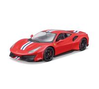 Bburago 1:24 Ferrari 488 Pista Diecast Model Sports Racing Car NEW IN BOX RED