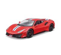 Bburago Ferrari 488 Track Car Red Kids