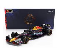 Bburago 1:24 Red Bull F1 RB19 Max Verstappen #1 Miami 2023 Display Case Model
