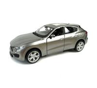 Bburago B18-21081 "maserati Levante" Diecast Model Kit, 1:24 Scale - Maserati - bburago maserati levante model 124 scale b1821081 diecast silver