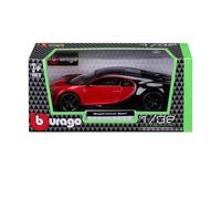 Bburago 1:32 BUGATTI CHIRON SPORT WINDOW BOX Bugatti Chiron Sport - 1:32 Scale - Incredibly Detailed Die Cast Replica Collectible Super Car