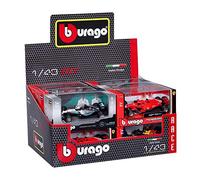 Bburago 1:43 F1 CAR ASSORTMENT HAMILTON, VERSTAPPEN AND LECLERC