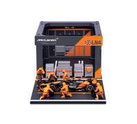 Bburago 1:43 F1 Mclaren Mcl38 2024 Pit Pass Diorama Norris - Board Game