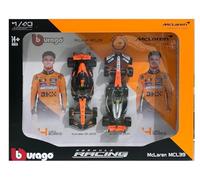 Bburago 1:43 F1 MCLAREN MCL39 2025 NORRIS DRIVER TWO PACK