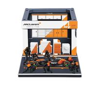Bburago 1:43 McLaren MCL39 2025 Pit Pass Diorama Lando Norris Model Car