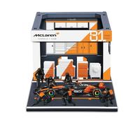 Bburago 1:43 McLaren MCL39 2025 Pit Pass Diorama Oscar Piastri Model Car